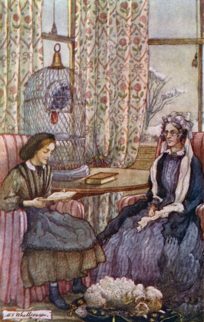 Illustration for Little Women by Mary V. Wheelhouse